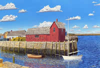 Motif No. 1 at Low Tide by Nelson Hammer
